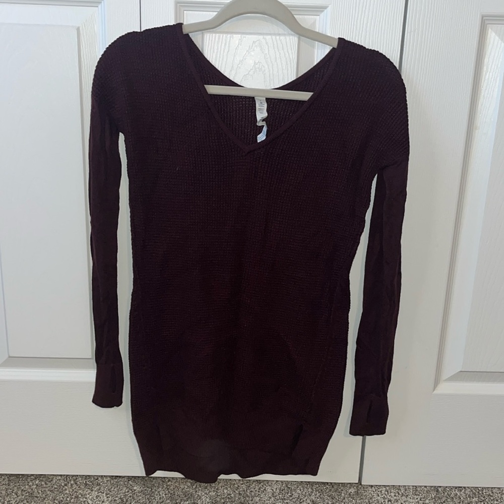 Lululemon size 4 tunic sweater